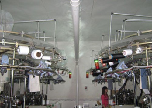 針織手套廠加濕器