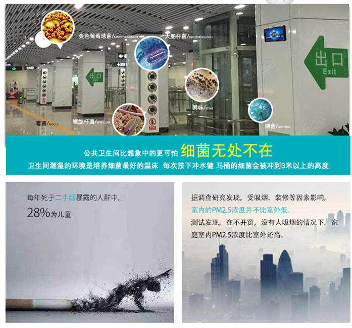 地鐵公共廁所除臭機(jī)