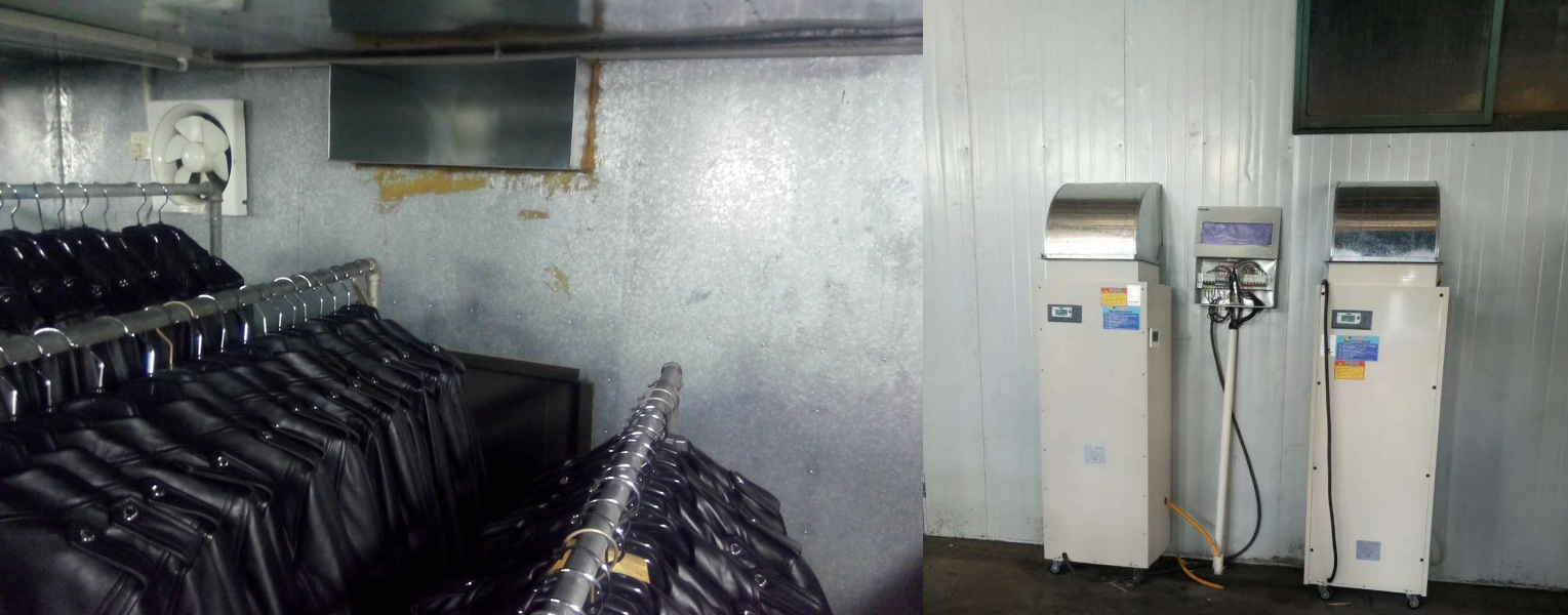 皮革皮衣烘干除濕機