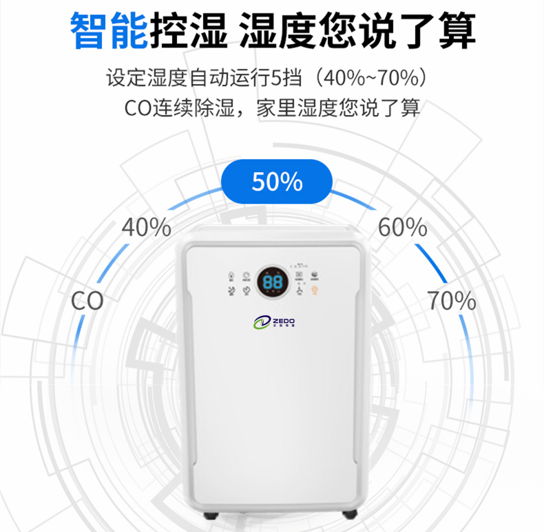 正島ZD-880LB智能除濕機