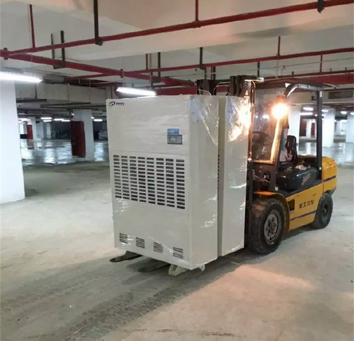 地下車庫環氧地坪除濕機