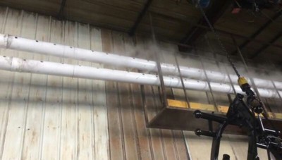 室內(nèi)噴霧降溫系統(tǒng) 室內(nèi)噴霧降溫系統(tǒng)