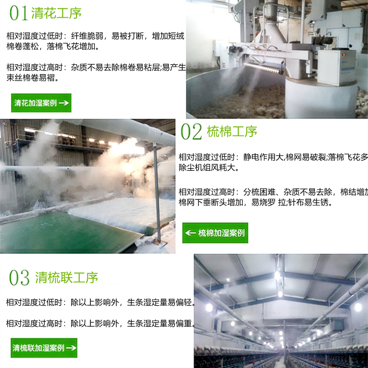 清棉車間加濕機