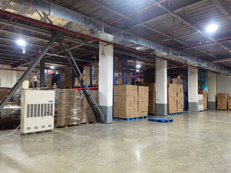 汽配件倉庫除濕機